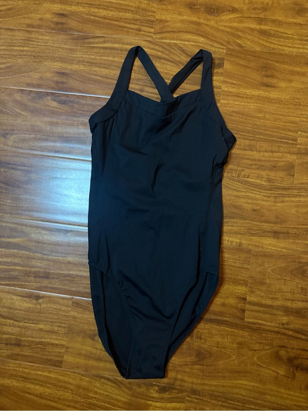 Women’s Black One-Piece Swimsuit - Classic Solid